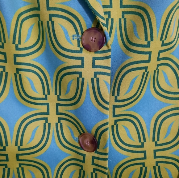 Coldwater Creek Cotton Short Sleeve Blazer Jacket Size 20/22 - Picture 6 of 9